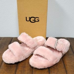 Ugg Fuzz Yeah Slides NWOT